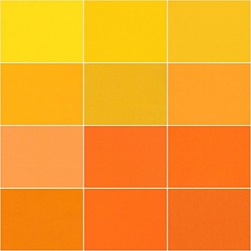 Studio RK Kona Cotton Solids Citrus Burst Charm Squares 42 5-inch ...