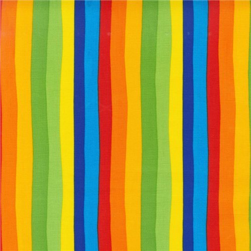 Robert Kaufman DI-506 Celebrate Seuss Squiggle Stripe Fabric by Th...
