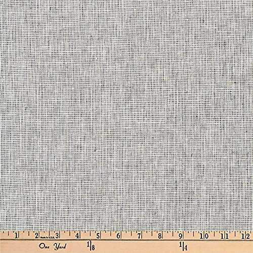 Robert Kaufman Kaufman Essex Yarn Dyed Linen Blend Homespun Charco...