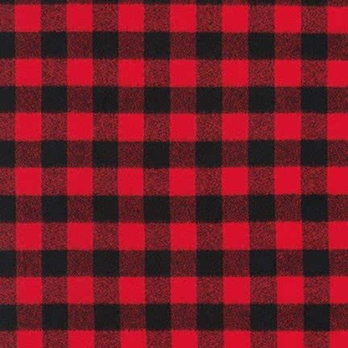 Robert Kaufman Kaufman Mammoth Flannel Buffalo Plaid Red Fabric By...