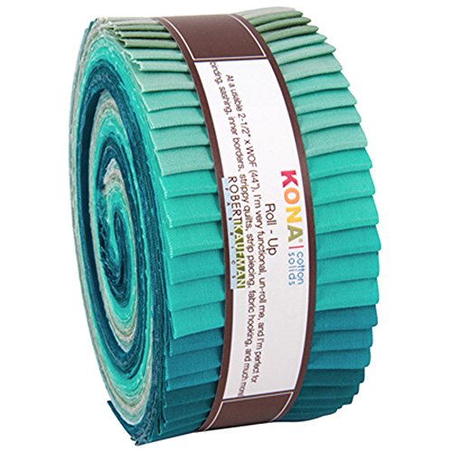 Robert Kaufman RU-442-40 40 Piece Strips Kona Cotton Pleasant Past...