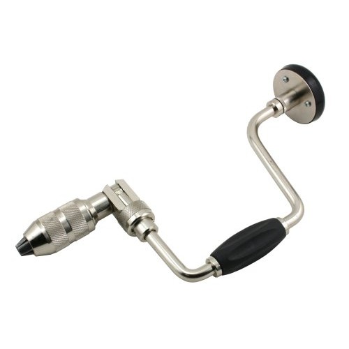 Robert Larson 838-4000 10 Inch Swing Bit Brace with 3 Jaw Chuck