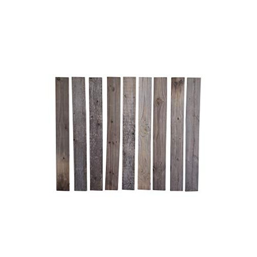 Rustic Weathered Reclaimed Wood Planks for DIY Crafts, Projects an...