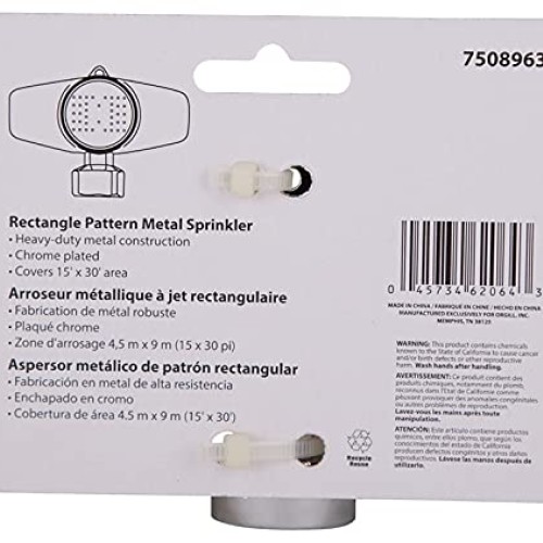 Rocky Mountain Goods Metal Spot Sprinkler for Lawn / Garden - Cove...