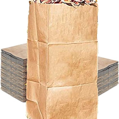 Rocky Mountain Goods Yard Waste Bags - Large 30 Gallon Brown Paper...