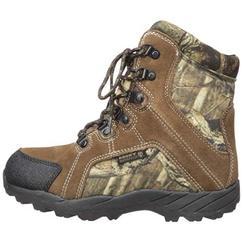 Rocky FQ0003710 Kids Hunter Brown/MO Infinity Boot 5 M US