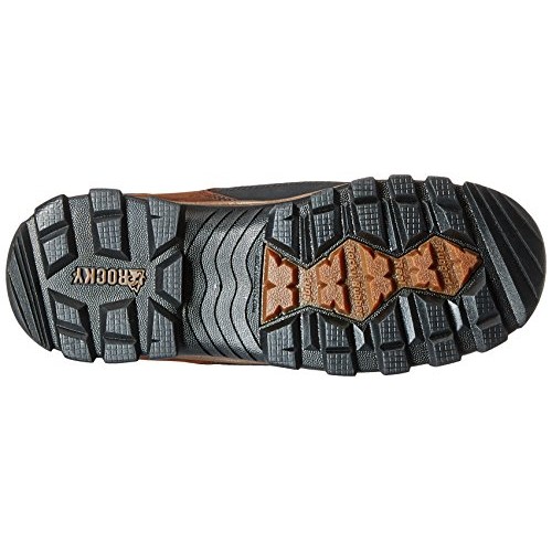 Rocky mens FQ0004755 Mid Calf Boot, Brown and Mossy Oak Break Up I...