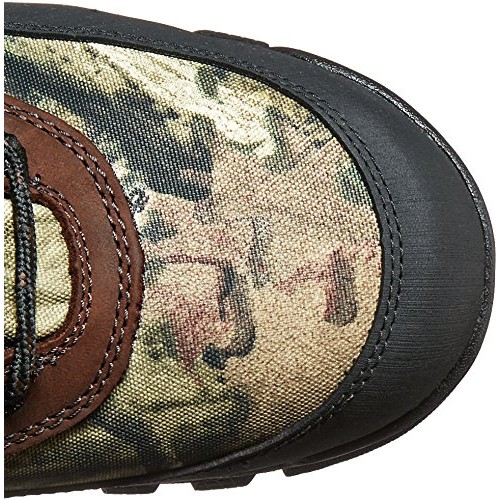 Rocky mens FQ0004755 Mid Calf Boot, Brown and Mossy Oak Break Up I...