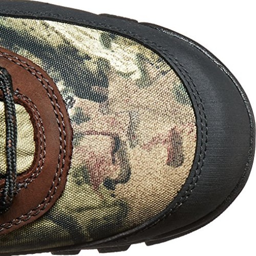 Rocky mens FQ0004755 Mid Calf Boot, Brown and Mossy Oak Break Up I...