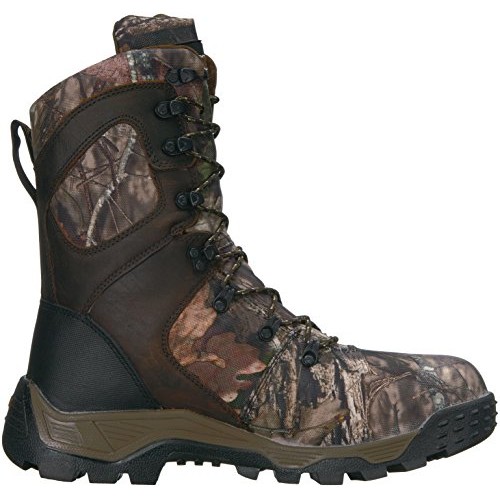 Rocky Mens RKS0309 Mid Calf Boot, Mossy Oak Break Up Country Camo...