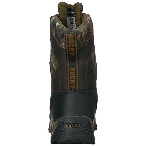 Rocky Mens RKS0309 Mid Calf Boot, Mossy Oak Break Up Country Camo...