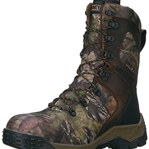 Rocky Mens RKS0309 Mid Calf Boot, Mossy Oak Break Up Country Camo...