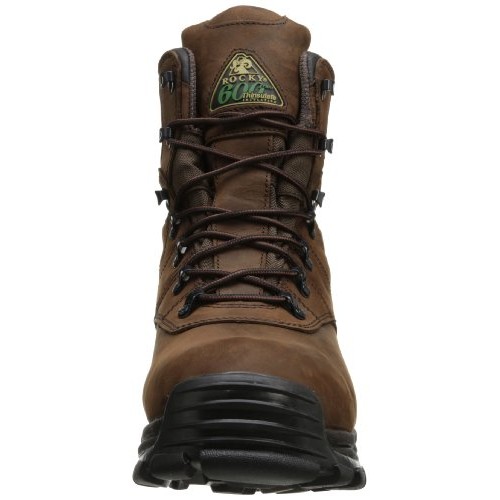 Rocky Mens Sport Utility 7 Inch Hunting Boot,Brown Leather,11.5 W US