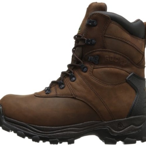 Rocky Mens Sport Utility 7 Inch Hunting Boot,Brown Leather,11.5 W US