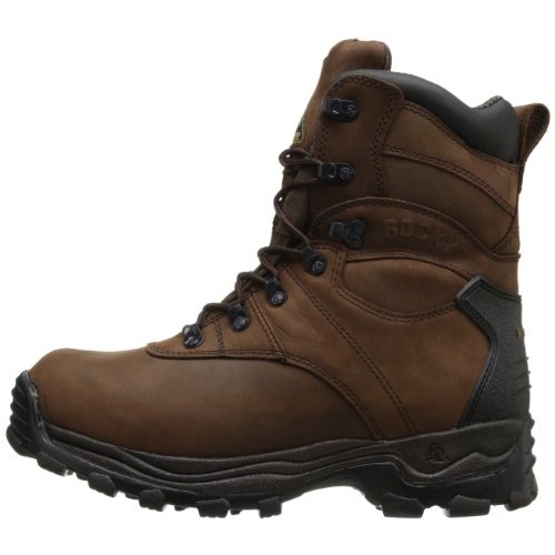 Rocky Mens Sport Utility 7 Inch Hunting Boot,Brown Leather,11.5 W US