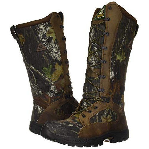 Rocky Mens Waterproof Snakeproof Hunting Boot Knee High, Mossy Oa...