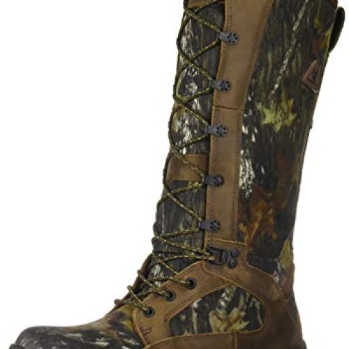 Rocky Mens Waterproof Snakeproof Hunting Boot Knee High, Mossy Oa...
