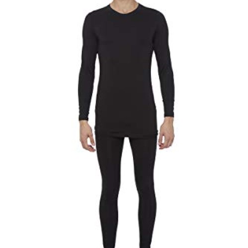 Rocky Thermal Underwear for Men Midweight Fleece Lined Thermals Me...