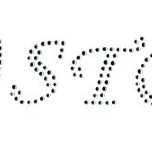 Custom Name Crystal Iron on Cursive Font Rhinestone Iron on hotfix...