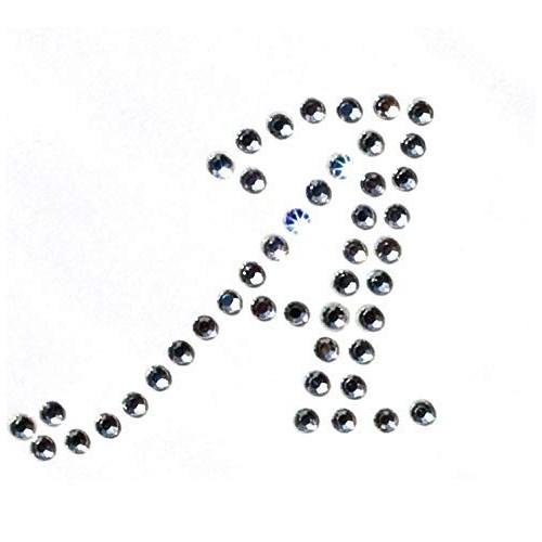 Rococo Designs 1440pcs SS16 Hotfix Rhinestones 4mm Flatback Iron O...