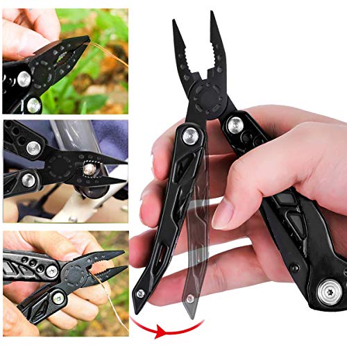 Gifts for Men and Boyfriend 11 in 1 Multitool RocWon Folding Pocke...