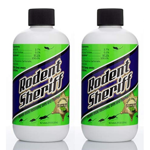 Rodent Sheriff Pest Control - Ultra-Pure Peppermint Spray - Repels...