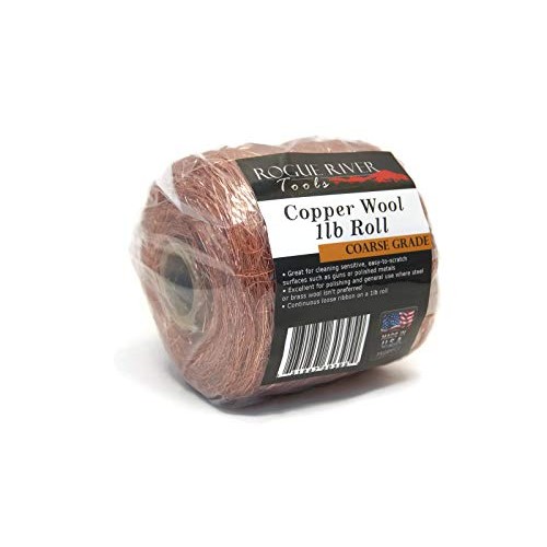 Copper Wool 1lb Roll Coarse - Made in USA!