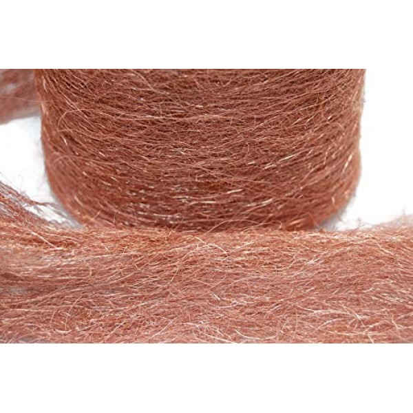 Medium Grade Made in USA! Copper Wool 1lb Roll 