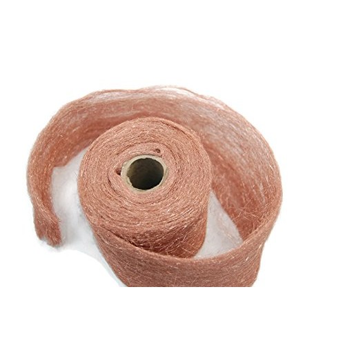 Copper Wool 1lb Roll Medium Grade - Made in USA!