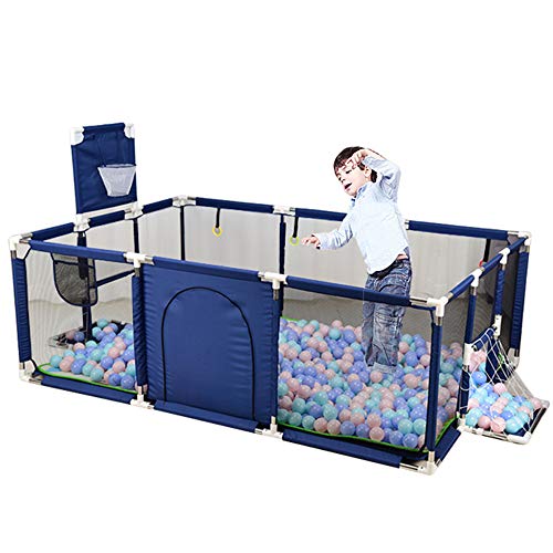 ROLENUNE Baby Playpen Portable Activity Center Play Yard Mat Infan...