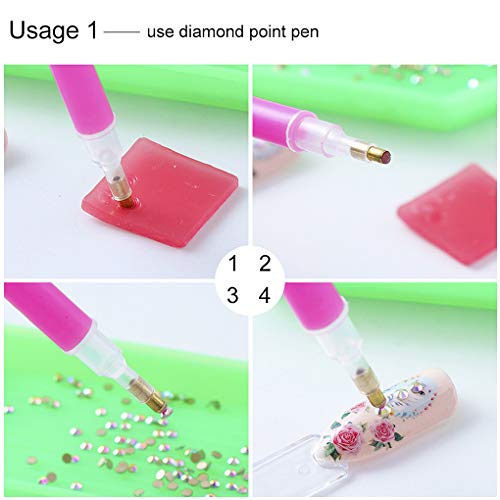 Rolin Roly 100 Pieces DIY Painting Glue Clay 5D Diamond Painting A...