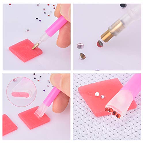 Rolin Roly 100 Pieces DIY Painting Glue Clay 5D Diamond Painting A...