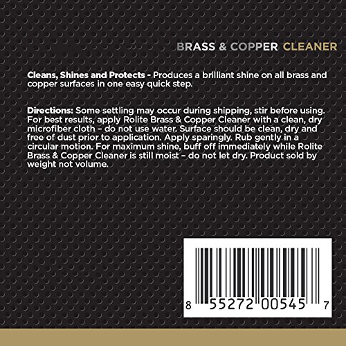 Brass & Copper Cleaner & Brass & Copper Polish 4.5oz for The Ult...