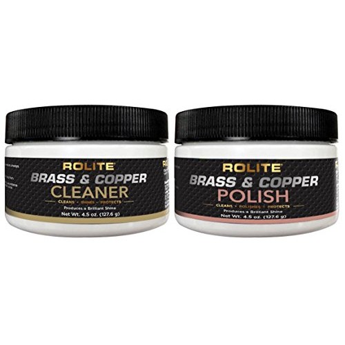 Brass & Copper Cleaner & Brass & Copper Polish 4.5oz for The Ult...