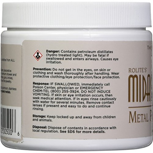 Midas Touch Metal Polishing Cream – 1lb, Cleaner & Polishing Rouge...
