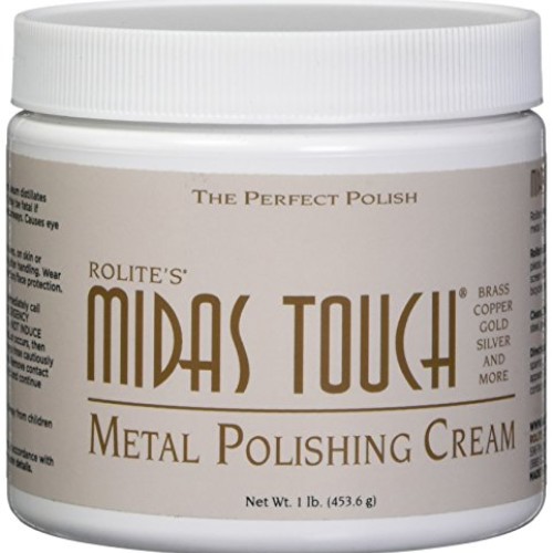 Midas Touch Metal Polishing Cream – 1lb, Cleaner & Polishing Rouge...