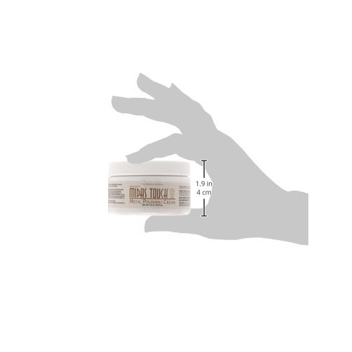 Midas Touch Metal Polishing Cream – 4.5oz, Cleaner & Polishing Rou...