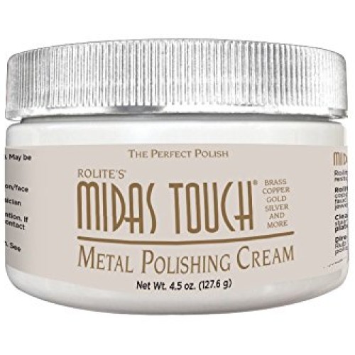 Midas Touch Metal Polishing Cream – 4.5oz, Cleaner & Polishing Rou...
