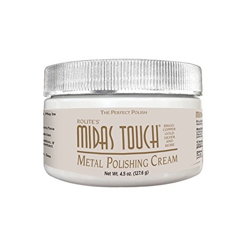 Midas Touch Metal Polishing Cream – 4.5oz, Cleaner & Polishing Rou...