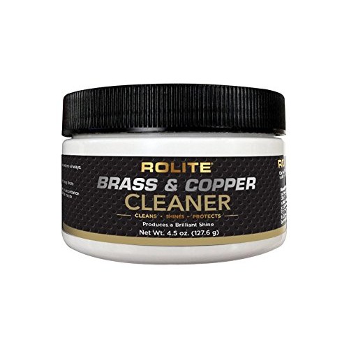 Rolite Brass & Copper Cleaner 4.5oz Instant Cleaning & Tarnish R...