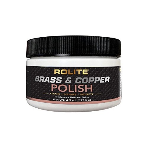 Rolite Brass & Copper Polish 4.5oz Instant Polishing & Tarnish R...
