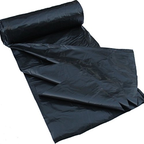 6 Mil Polyethylene Sheeting Roll 20’ x 100’ Black Plastic Sheeti...