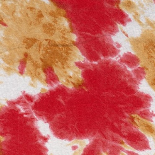 Tie Dye Print on Rayon Spandex Jersey Fabric by The Yard