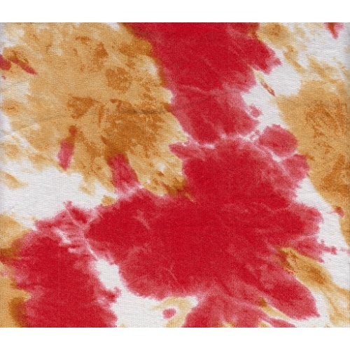 Tie Dye Print on Rayon Spandex Jersey Fabric by The Yard
