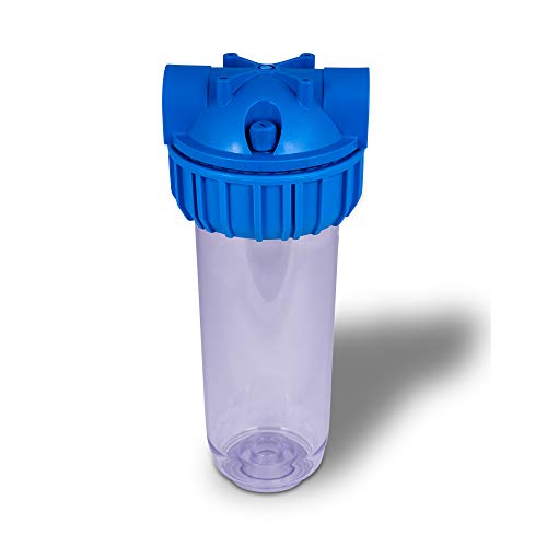 10 inch Transparent Standard Water Filter Housing, Presser Relief ...