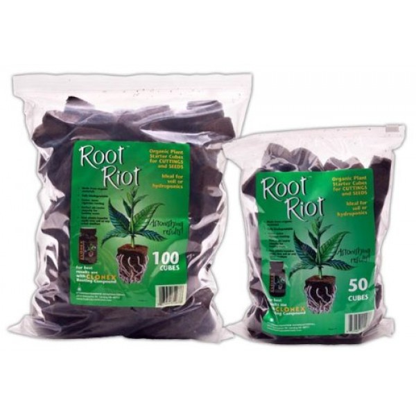 Root Riot Plugs 50 Cubes 714129