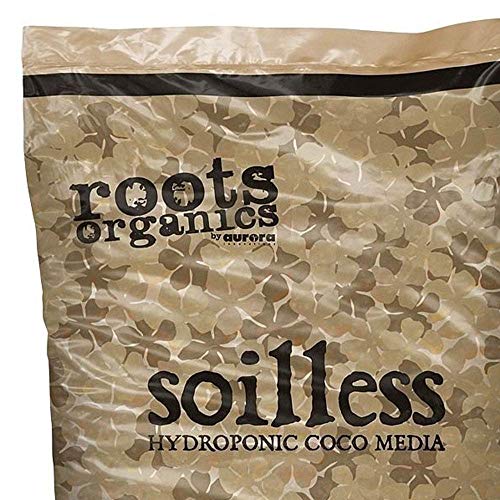 Roots Organics Soilless, Organic Coco Mix for Hydroponics with Ben...