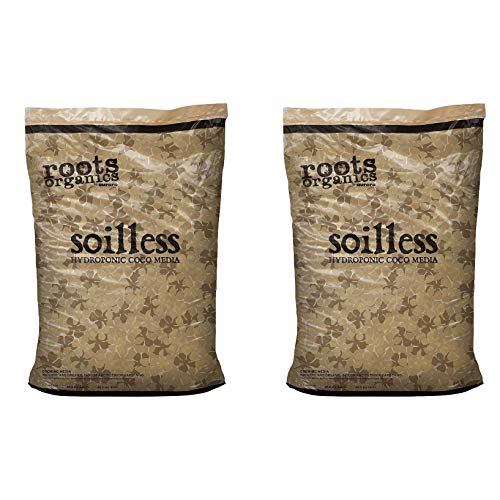 Roots Organics Soilless, Organic Coco Mix for Hydroponics with Ben...