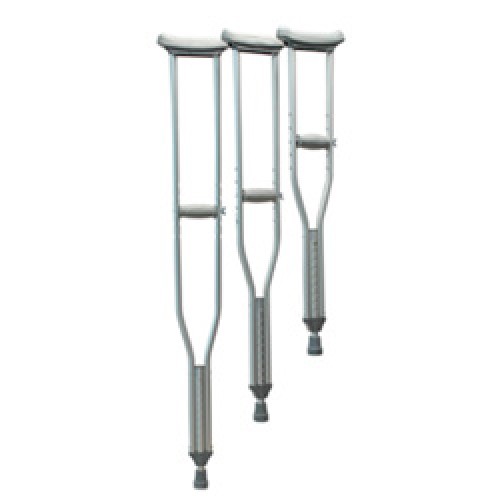 Roscoe Aluminum Crutches Youth, 8/cs - Price per Case