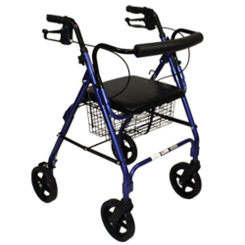 Roscoe Deluxe Rollator with Padded Seat, 8
